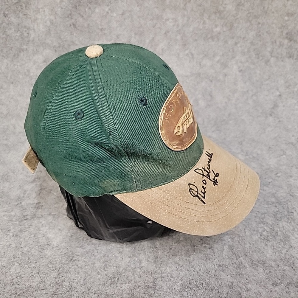 Montana Trout Fishing Hat Cap Green Strapback Men One Size Rico Petrocelli #6 - Picture 3 of 8